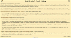 Desktop Screenshot of family.crevier.org